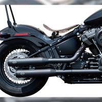 S&S Cycle - S&S Cycle Grand National Slip-On Mufflers - Race Only - Black Ceramic - 550-0737 - Image 1