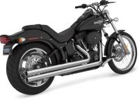 Vance & Hines - Vance & Hines Big Shots Long Exhaust System - Chrome - 17923 - Image 1
