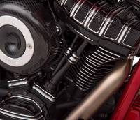 Arlen Ness - Arlen Ness Deep Cut Pushrod Tube Kit - Black - 03-643 - Image 2