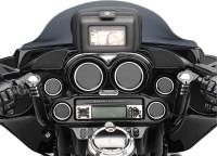 Drag Specialties - Drag Specialties Chrome Billet Indicator Light Bezel - 2202-0062 - Image 2