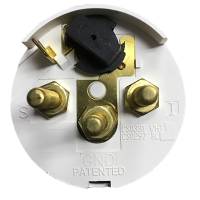 Faria Beede Instruments - Faria Dress White 2" Cylinder Head Temperature Gauge (60 - 220&deg; F) - Image 3