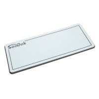 SeaDek - SeaDek 14" x 36" 20mm Dual Density Large Helm Pad Caribbean Blue/Storm Grey Brushed - 355.6mm x 914.4mm x 20mm - Image 1