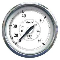 Faria Beede Instruments - Faria Newport SS 4" Speedometer - 0 to 60 MPH - Image 1