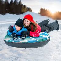 Aqua Leisure - Aqua Leisure 48" Pipeline Sno&trade; Mega 2-Person Sno-Tube - Blue Camo - Image 2