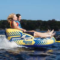 Aqua Leisure - Aqua Leisure Aqua Pro 65" Two-Rider Towable w/Backrest - Image 3