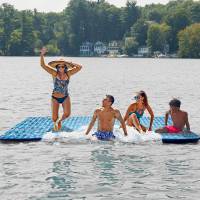 Aqua Leisure - Aqua Leisure Supersized Party Platform Hawaiian Wave Print - Image 2
