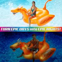 Aqua Leisure - Aqua Leisure Oversized Light Up Scorch-the-Dragon - Jumbo - Image 2