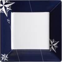 Marine Business - Marine Business Melamine Square Dessert Plate - NORTHWIND - 8.2" Set of 6 - Image 1