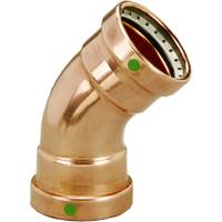 Viega - Viega ProPress 2-1/2" - 45&deg; Copper Elbow - Double Press Connection - Smart Connect Technology - Image 1