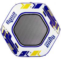Aqua Leisure - Aqua Leisure 10&#39; Hexagonal Inflatable Island w/Mesh Center - Image 1