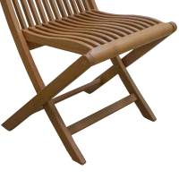 Whitecap - Whitecap Folding Deck Chair - Teak - Image 4
