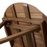 Whitecap - Whitecap Round Slat Table - Teak - Image 3