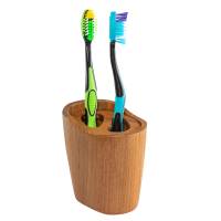 Whitecap - Whitecap Oval Toothbrush Holder (Oiled) - Teak - Image 1