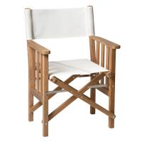 Whitecap - Whitecap Director&#39;s Chair II w/Sail Cloth Seating - Teak - Image 1