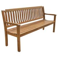 Whitecap - Whitecap Garden Bench - 6&#39; - Teak - Image 3