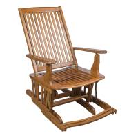 Whitecap - Whitecap Glider Chair - Teak - Image 1