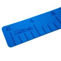 SeaDek - SeaDek 4" x 36" 3mm Fish Ruler w/Laser SD Logo - Bimini Blue - Image 1