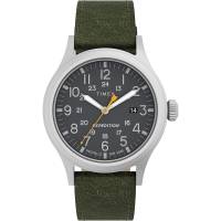 Timex - Timex Expedition&reg; Scout&trade; - Black Dial - Green Strap - Image 1