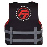 Full Throttle - Full Throttle Youth Rapid-Dry Life Jacket - Red/Black - Image 2