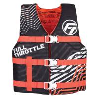 Full Throttle - Full Throttle Youth Nylon Life Jacket - Pink/Black - Image 1