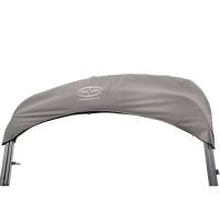 SureShade - SureShade Power Bimini - Clear Anodized Frame - Grey Fabric - Image 5