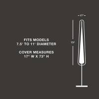 True Guard - True Guard Patio Umbrella 600 Denier Rip Stop Cover - Image 2