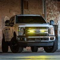 RIGID Industries - RIGID Industries 6" SR-Series SAE Compliant Fog Light - Black w/Yellow Light - Image 2