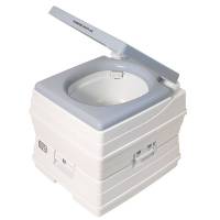 Dock Edge - Dock Edge Passport Potty Portable Toilet - Grey - 18L - Image 1