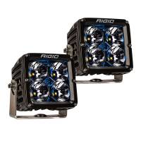 RIGID Industries - RIGID Industries Radiance Pod XL - Black Case w/Blue Backlight - Pair - Image 1