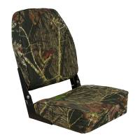 Springfield Marine - Springfield High Back Folding Seat - Mossy Oak Break-Up - Image 1
