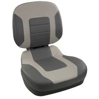 Springfield Marine - Springfield Fish Pro II Low Back Folding Seat - Charcoal/Grey - Image 1