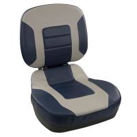 Springfield Marine - Springfield Fish Pro II Low Back Folding Seat - Navy/Grey - Image 1
