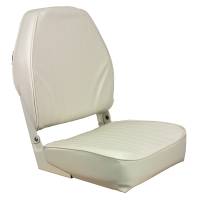 Springfield Marine - Springfield High Back Folding Seat - White - Image 1
