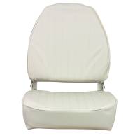 Springfield Marine - Springfield High Back Folding Seat - White - Image 4