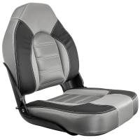 Springfield Marine - Springfield Skipper Premium HB Folding Seat - Charcoal/Grey - Image 1