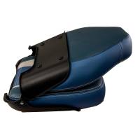 Springfield Marine - Springfield Skipper Premium HB Folding Seat - Blue/Grey - Image 4