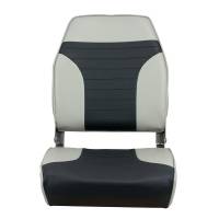Springfield Marine - Springfield High Back Multi-Color Folding Seat - Grey/Charcoal - Image 4