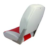 Springfield Marine - Springfield High Back Multi-Color Folding Seat - Red/Grey - Image 2
