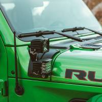 RIGID Industries - RIGID Industries 2018 Jeep Wrangler JL Cowl Mount for 2 D-Series - Image 2