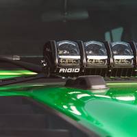 RIGID Industries - RIGID Industries 2018 Jeep Wrangler JL Adapt Hood Mount f/20" Adapt Lightbar - Image 3