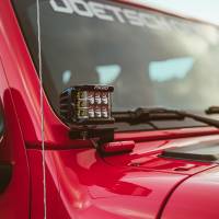 RIGID Industries - RIGID Industries 2018 Jeep Wrangler JL A-Pillar Mount f/2 D-Series, D-SS, SR-M or Ignite Lights - Image 3