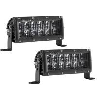 RIGID Industries - RIGID Industries SAE Compliant E-Series 6" Light Bar - Pair - Black - Image 1