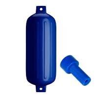 Polyform U.S. - Polyform G-6 Twin Eye Fender 11" x 30" - Cobalt Blue w/Air Adapter - Image 1
