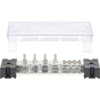 Blue Sea Systems - Blue Sea PowerBar 1000 - 8 5/16" Terminal Studs w/Cover - Image 1