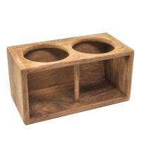 Whitecap - Whitecap Teak 2-Drink Rack - Image 1