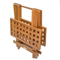 Whitecap - Whitecap Teak Grate Top Fold-Away Table - Image 4