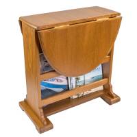 Whitecap - Whitecap Teak Drop Leaf Table - Image 2