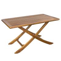 Whitecap - Whitecap Teak Large Adjustable Slat Top Table - Image 2