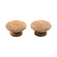 Whitecap - Whitecap Teak Round Drawer Knob - 2" - 2 Pack - Image 2
