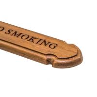 Whitecap - Whitecap Teak "No Smoking" Name Plate - Image 3